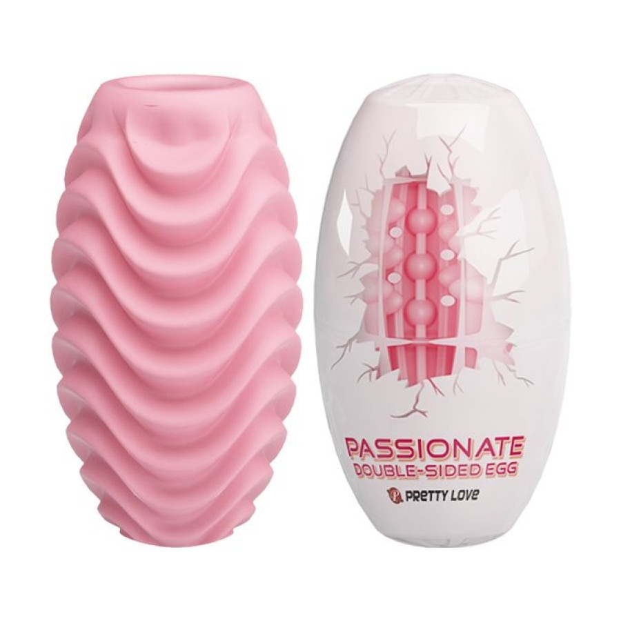 Јајце мастурбатор Double Sided Egg Pink
