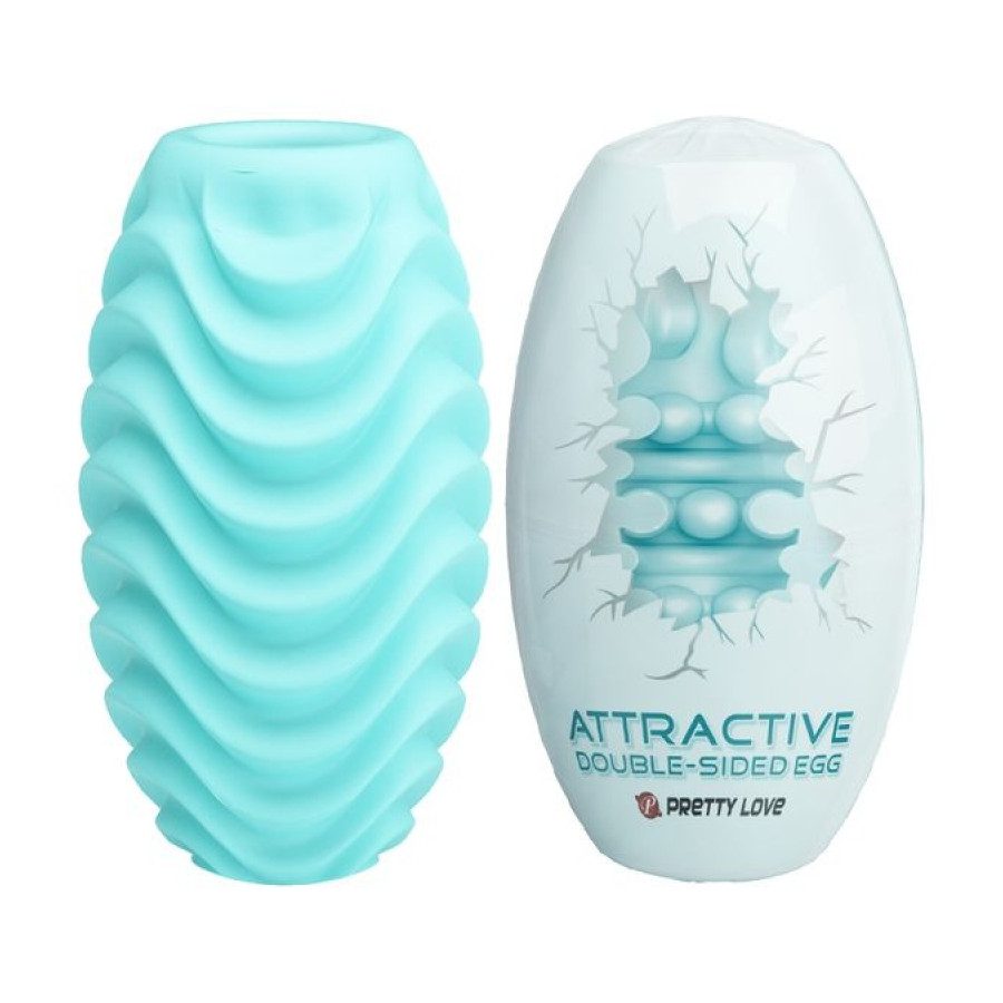 Јајце мастурбатор Double Sided Egg Blue
