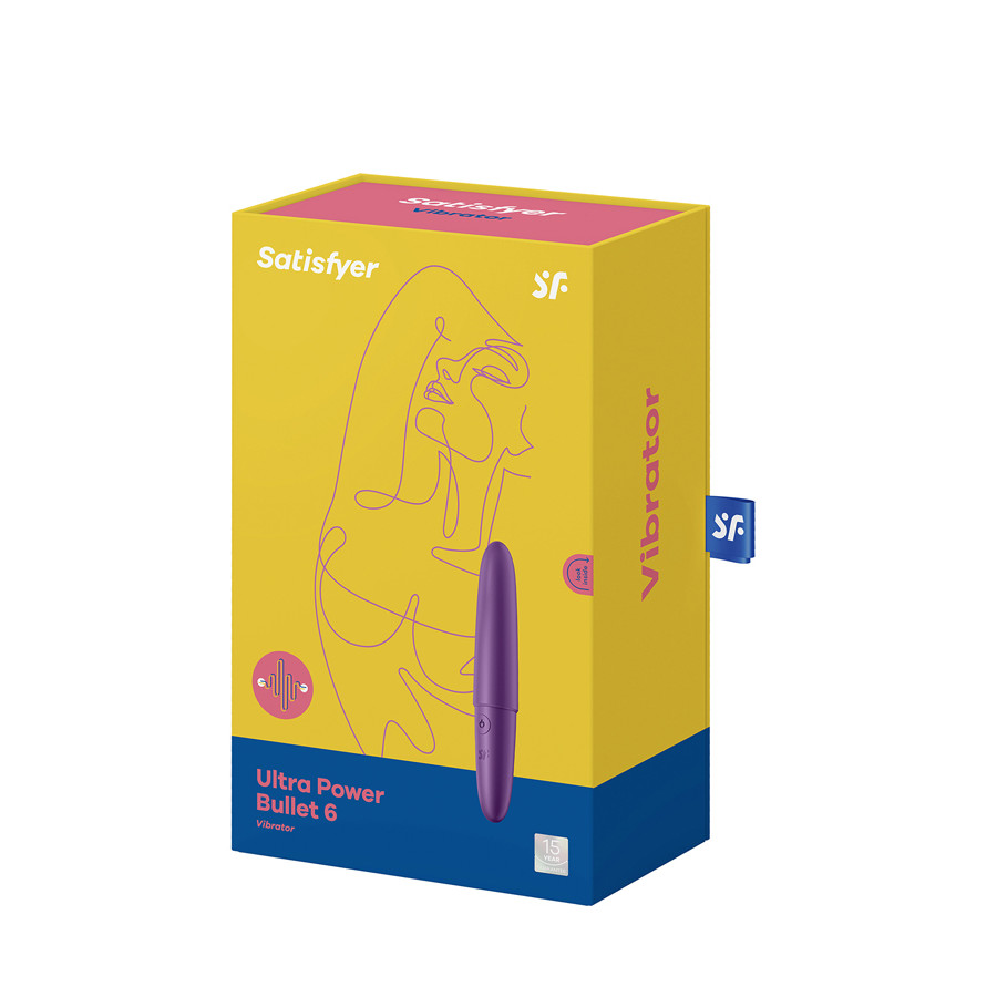 Вибратор  SATISFYER ULTRA POWER BULLET 6 VIOLET